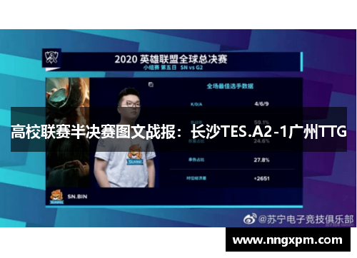 高校联赛半决赛图文战报：长沙TES.A2-1广州TTG